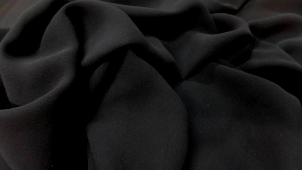 mousseline de soie noire