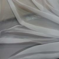 Mousseline polyester blanche
