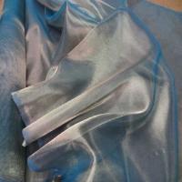 Organza acetate soie changeant turquoise dore2