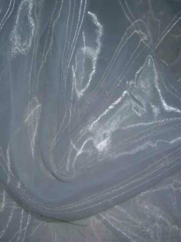 Organza blanc en 1 5m de large