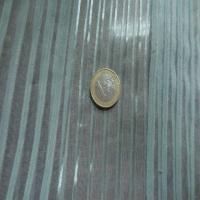 Organza bleu a rayures brodes en 2 90m de large plombe 8