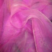 Organza changeant rose reflets blanc en 1 5m de large4