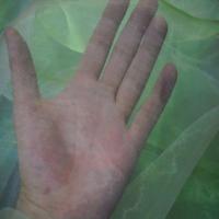 Organza changeant vert bambou reflets blanc en 1 5m de large2