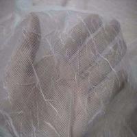 Organza froisse permanent blanc casse0