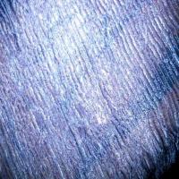 Organza froisse permanent bleu en 1 45m de large5