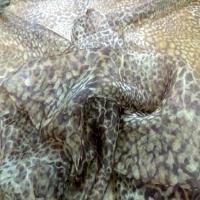 Organza imprime leopard1