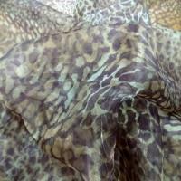 Organza imprime leopard6