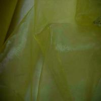 Organza jaune citron en 1 5m de large
