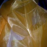 Organza jaune orange en 1 5m de large4 1