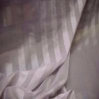 Organza mauve a bandes en 1 5m de large
