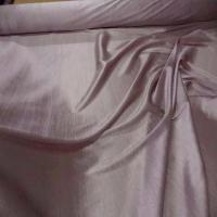 Organza plisse ton rose reflets blanc