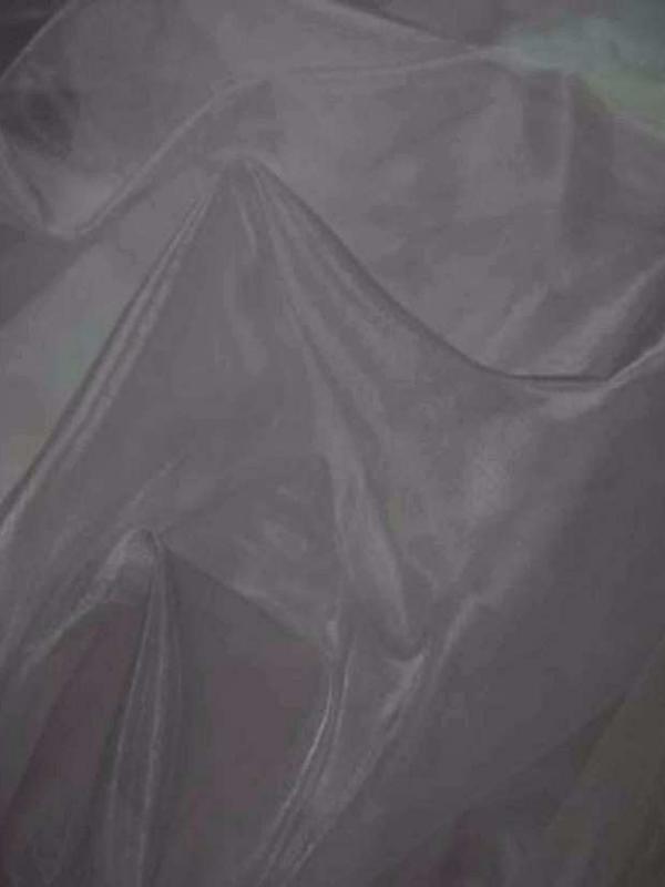 Organza rose tres clair en 1 35m de large