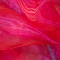 Organza rouse reflets framboise1 