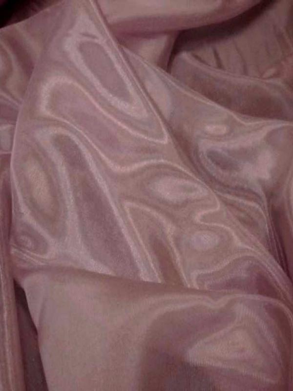 Organza souple rose reflets blanc en 1 5m de large2