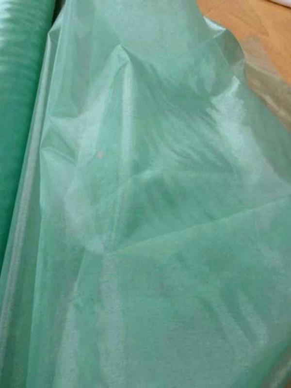 Organza vert d eau en 1 35m de large