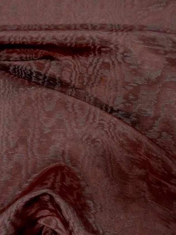 Ottoman moire ton brique