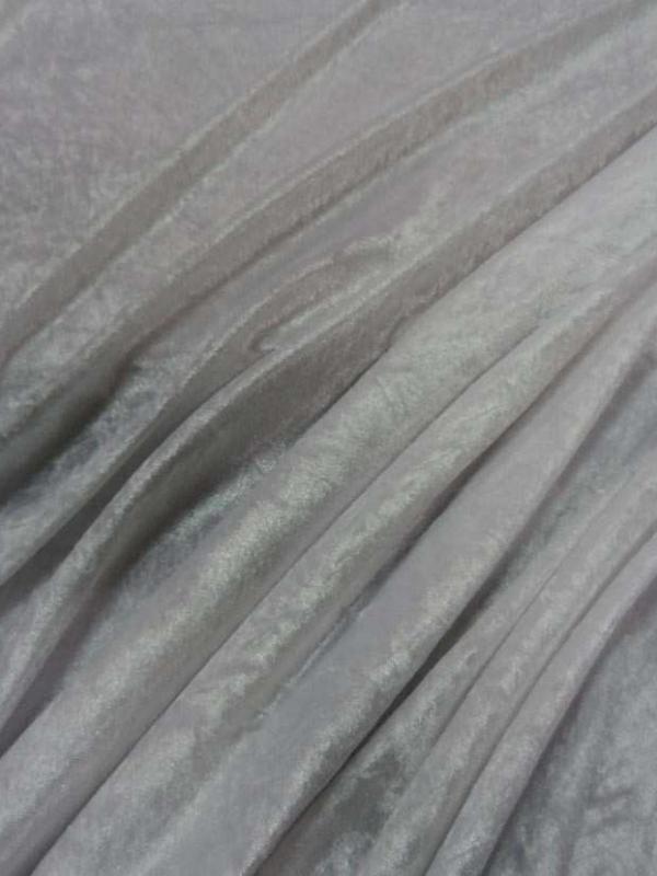 Panne de velours blanche