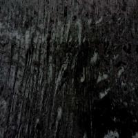 Panne de velours plisse noire