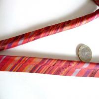Passepoil satine ton fuchsia et orange1