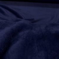 Polaire double face doudou toucher pilou bleu9