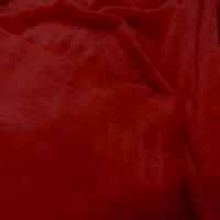 Polaire double face doudou toucher pilou rouge2