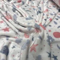 Polaire doudou imprime enfant lune etoile
