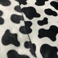 Polaire doudou imprime vache noir blanc2 1