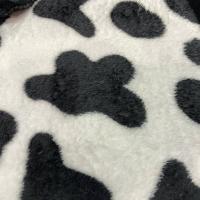 Polaire doudou imprime vache noir blanc3 2