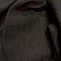 Polyester lin viscose marron