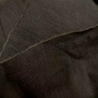 Polyester lin viscose marron3