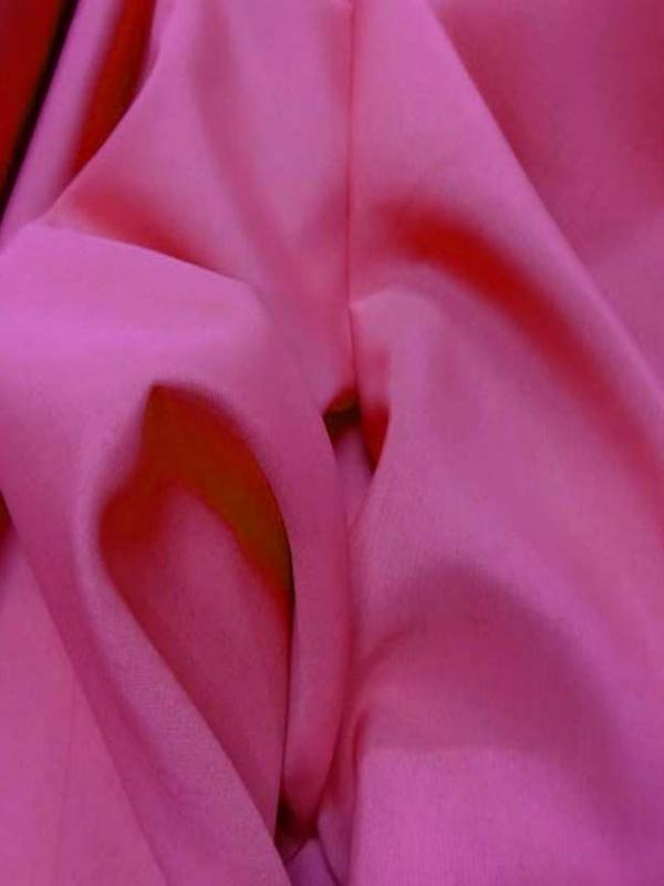 Polyester viscose rose