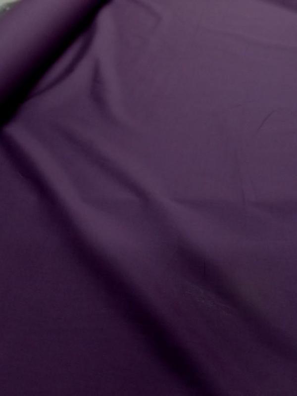 Popeline coton 100 % ton violet 120 fils