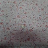 popeline coton blanche imprimé style liberty fleurs multicolore pas cher