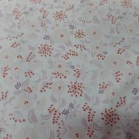popeline coton blanche imprimé style liberty fleurs multicolore pas cher