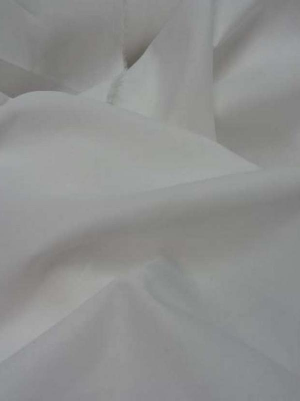 Popeline coton blanche pas cher