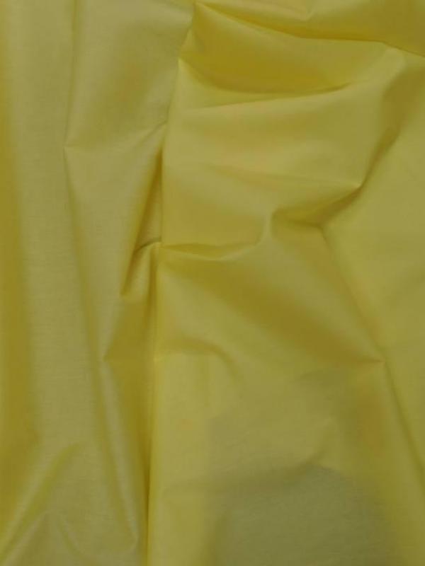Popeline coton jaune
