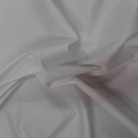Popeline coton lycra blanche en 1 25m de large