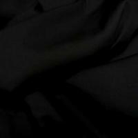 Popeline coton noire13