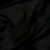 Popeline coton noire4