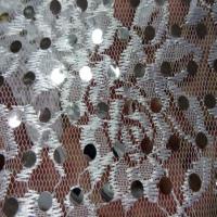Resille dentelle blanche a paillettes1