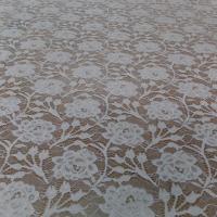 vente de tissu résille dentelle blanche