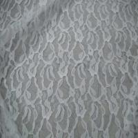 Resille faconne dentelle blanche