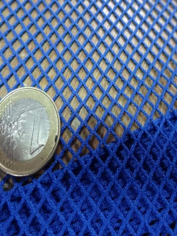 Resille filet bleu roi en 2m de large