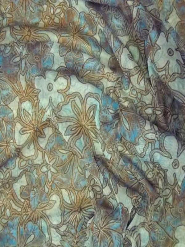 Resille imprime fleurs8