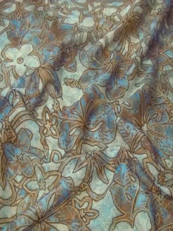 Resille imprime fleurs8