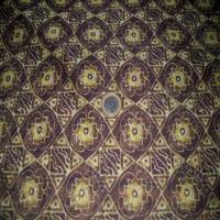 Resille imprime ton marron jaune5