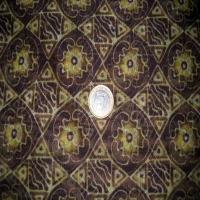 Resille imprime ton marron jaune9