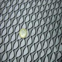 Resille lycra faconne noir blanc3