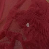 Resille lycra faconne ton rouge bordeaux5
