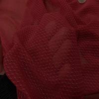Resille lycra faconne ton rouge bordeaux7